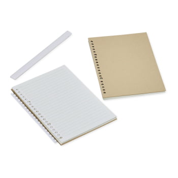 Caderno Personalizado  A5 Kraft X05060 Brindes Personalizados