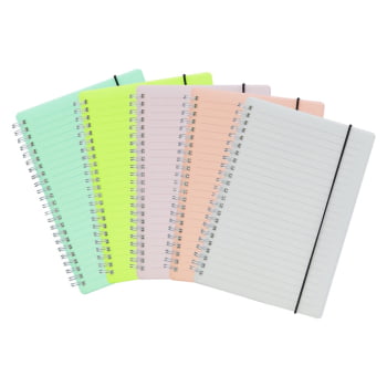 Caderno Personalizado  A5 Plástico X05058 Brinde Personalizado