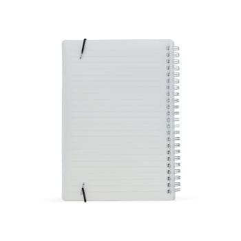 Caderno Personalizado  A5 Plástico X05058 Brinde Personalizado
