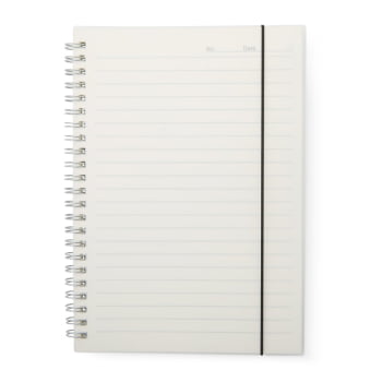 Caderno Personalizado  A5 Plástico X05058B Brindes Personalizados