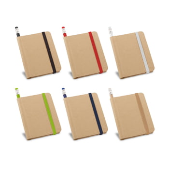 Caderno Personalizado A7 com Lápis de Borracha SP53422 Brindes Personalizados Caderno Personalizado A7 com Lápis de Borracha SP53422 Brindes Personalizados