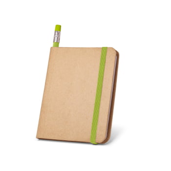 Caderno Personalizado A7 com Lápis de Borracha SP53422 Brindes Personalizados