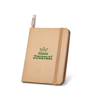 Caderno Personalizado A7 com Lápis de Borracha SP53422 Brindes Personalizados