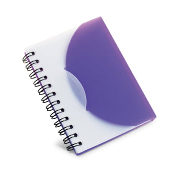 Caderno Personalizado A7 em PP Folhas Lisas MSP93476 Brindes Personalizados