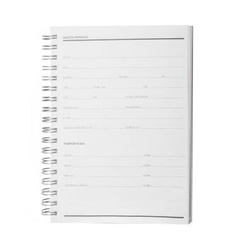 Caderno Personalizado B5 em PU ASICAD437 Brinde Personalizado