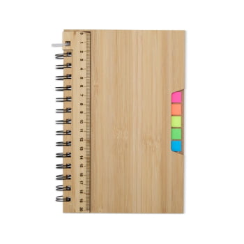 Caderno Personalizado Bambu Sustentável X18898 Brindes Personalizados