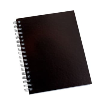 Caderno Personalizado Capa prime Preto LULG3644 Brinde Personalizado