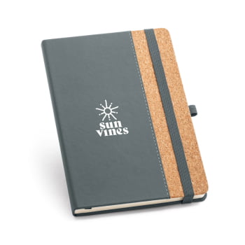 Caderno Personalizado Cortiça 96 Folhas MSP93593 Brindes Personalizados