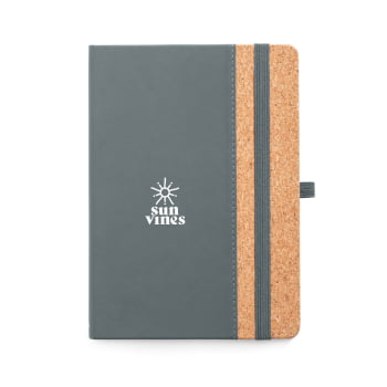 Caderno Personalizado Cortiça 96 Folhas MSP93593 Brindes Personalizados