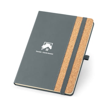 Caderno Personalizado Cortiça 96 Folhas MSP93593 Brindes Personalizados