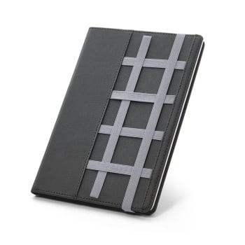 Caderno Personalizado Couro Sintético 80 Folhas MSP93712 Brinde Personalizado