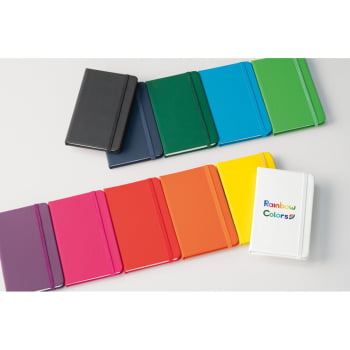 Caderno Personalizado Couro Sintético SP53425 Brinde Personalizado