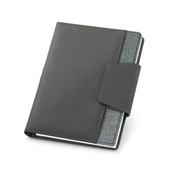 Caderno Personalizado Couro Sintético SP53788 Brinde Personalizado