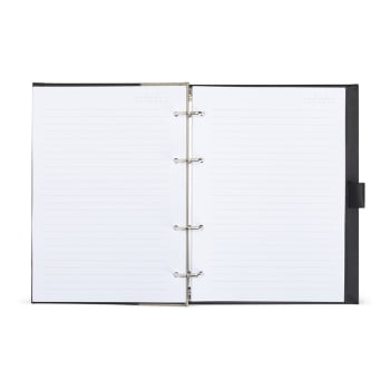 Caderno Personalizado  Couro Sintético X14953 Brindes Personalizados