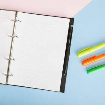 Caderno Personalizado  Couro Sintético X14953 Brindes Personalizados