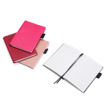 Caderno Personalizado Couro Sintético X18899 Brinde Personalizado