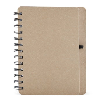 Caderno Personalizado  Kraft X02601 Brindes Personalizados