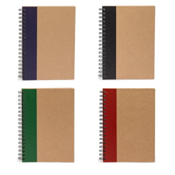 Caderno Personalizado Kraft X15091 Brindes Personalizados