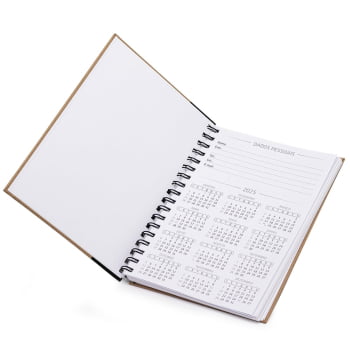 Caderno Personalizado Kraft X15091 Brindes Personalizados