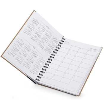 Caderno Personalizado Kraft X15091 Brindes Personalizados
