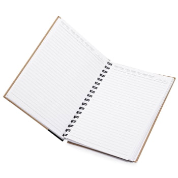 Caderno Personalizado Kraft X15091 Brindes Personalizados