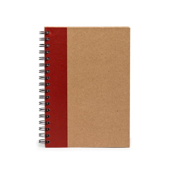 Caderno Personalizado Kraft X15091 Brindes Personalizados
