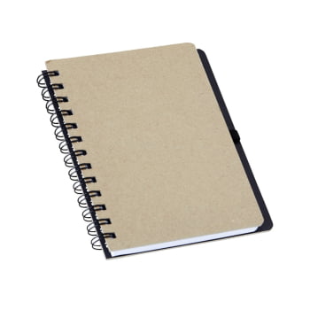 Caderno Personalizado  Linho Porta Caneta X14838 Brindes Personalizados