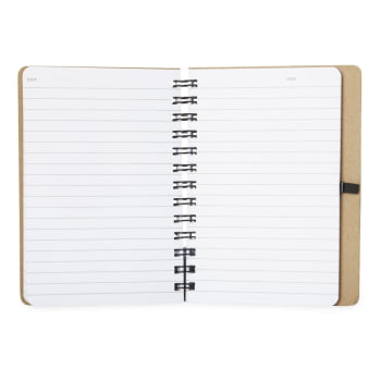 Caderno Personalizado  Linho Porta Caneta X14838 Brindes Personalizados