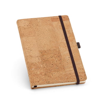 Caderno Personalizado Moleskine Cortiça Sustentável MSP93730 Brindes Personalizados