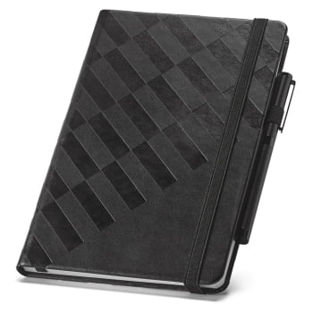 Caderno Personalizado Moleskine Couro Sintético 128 Folhas MSP93596 Brinde Personalizado
