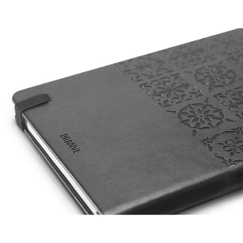 Caderno Personalizado Moleskine Couro Sintético 128 Folhas MSP93737 Brindes Personalizados