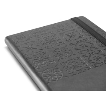 Caderno Personalizado Moleskine Couro Sintético 128 Folhas MSP93737 Brindes Personalizados