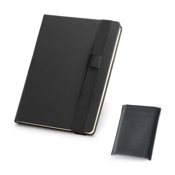 Caderno Personalizado Moleskine Couro Sintético MSP53789 Brindes Personalizados