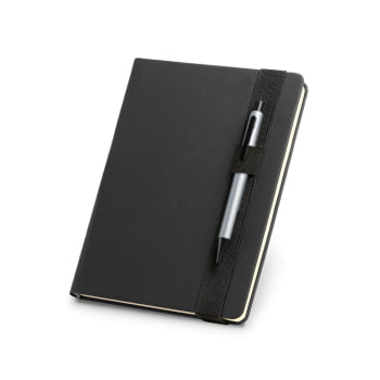 Caderno Personalizado Moleskine Couro Sintético MSP53789 Brindes Personalizados