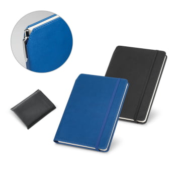 Caderno Personalizado Moleskine Couro Sintético MSP53799 Brindes Personalizados