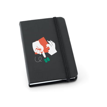 Caderno Personalizado Moleskine Couro Sintético MSP93425 Brinde Personalizado