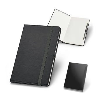 Caderno Personalizado Moleskine Couro Sintético MSP93497 Brinde Personalizado