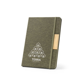 Caderno Personalizado Moleskine Reciclado Sustentável MSP93585 Brindes Personalizados