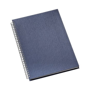 Caderno Personalizado Percalux Azul LU271L Brindes Personalizados Caderno Personalizado Percalux Azul LU271L Brindes Personalizados
