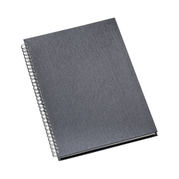 Caderno Personalizado Percalux Grafite LU300L Brinde Personalizado