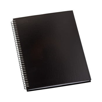 Caderno Personalizado Percalux Preto LU276L Brinde Personalizado