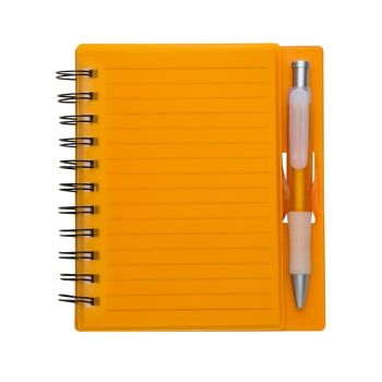 Caderno Personalizado  Plástico X11193 Brinde Personalizado
