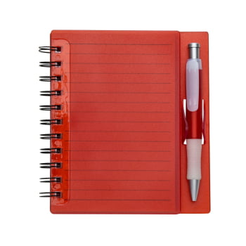 Caderno Personalizado  Plástico X11193 Brinde Personalizado