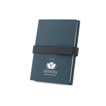 Caderno Personalizado Poliuretano Sustentável SP53654 Brindes Personalizados