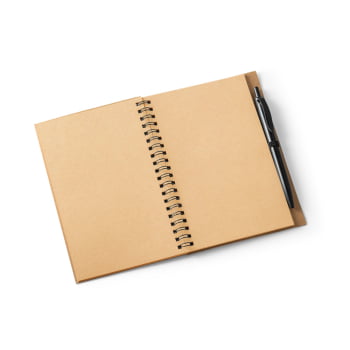 Caderno Personalizado Reciclado Sustentável  MSP93285 Brinde Personalizado