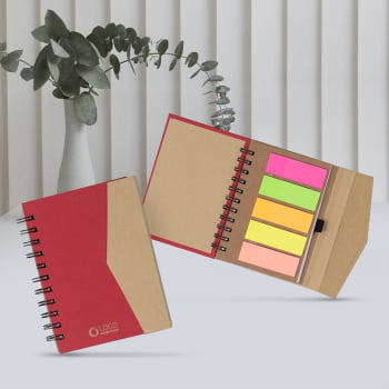 Caderno Personalizado  Sustentável X18515 Brinde Personalizado