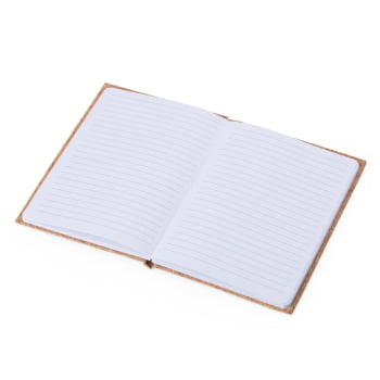 Caderno Personalizado Tipo Moleskine Bambu X18759 Brindes Personalizados
