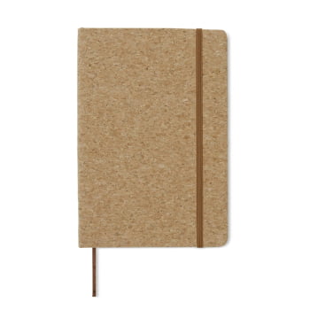 Caderno Personalizado Tipo Moleskine Cortiça X18747 Brinde Personalizado