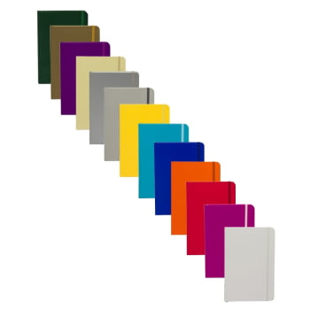 Caderno Personalizado Tipo Moleskine Couchê X15144 Brindes Personalizados