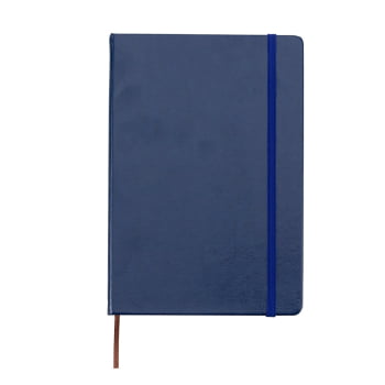 Caderno Personalizado Tipo Moleskine Couro Sintético X03005 Brindes Personalizados